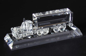 Crystal Semi Truck Award , Great award for those in the logistic industry , transportation award, crystal truck award